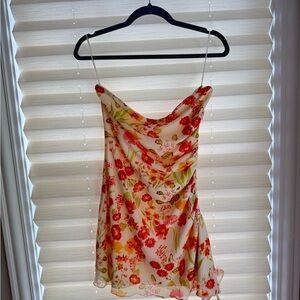 Princess Polly Floral Dress with Spaghetti Straps